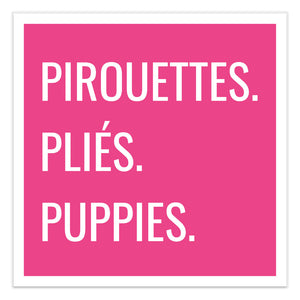 Three P's Sticker